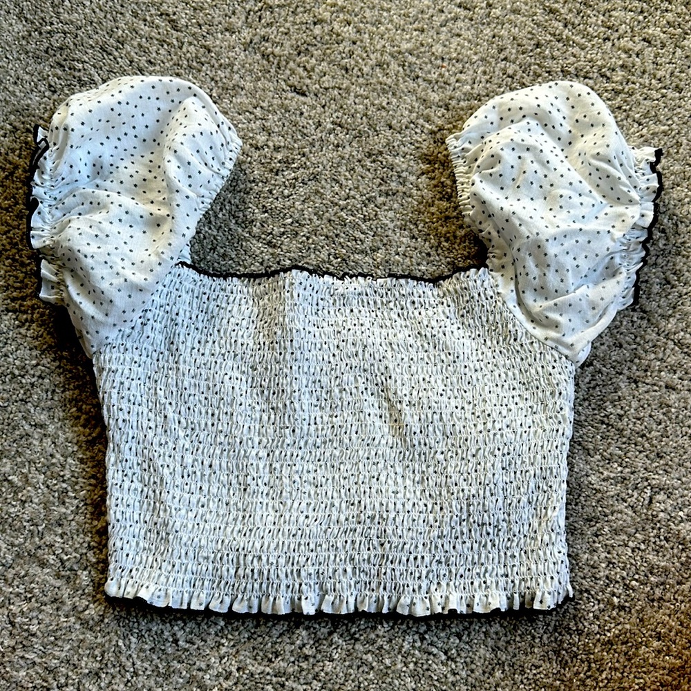 Fun smocked top